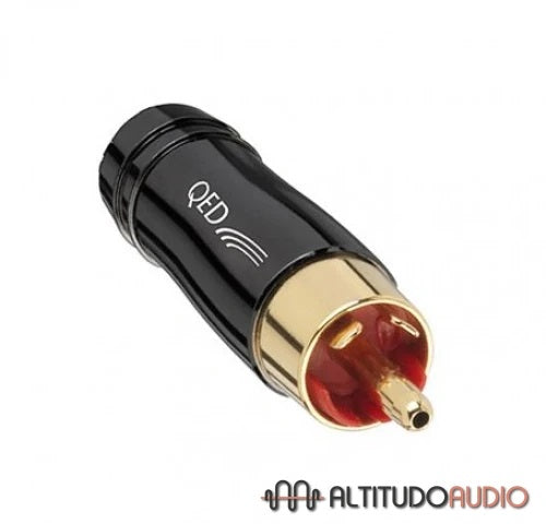 QED Performance Anamate RCA Plugs (Black, Pack of 10)