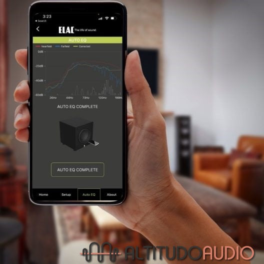 Varro DS1000-GB 10" Dual Reference Powered Subwoofer