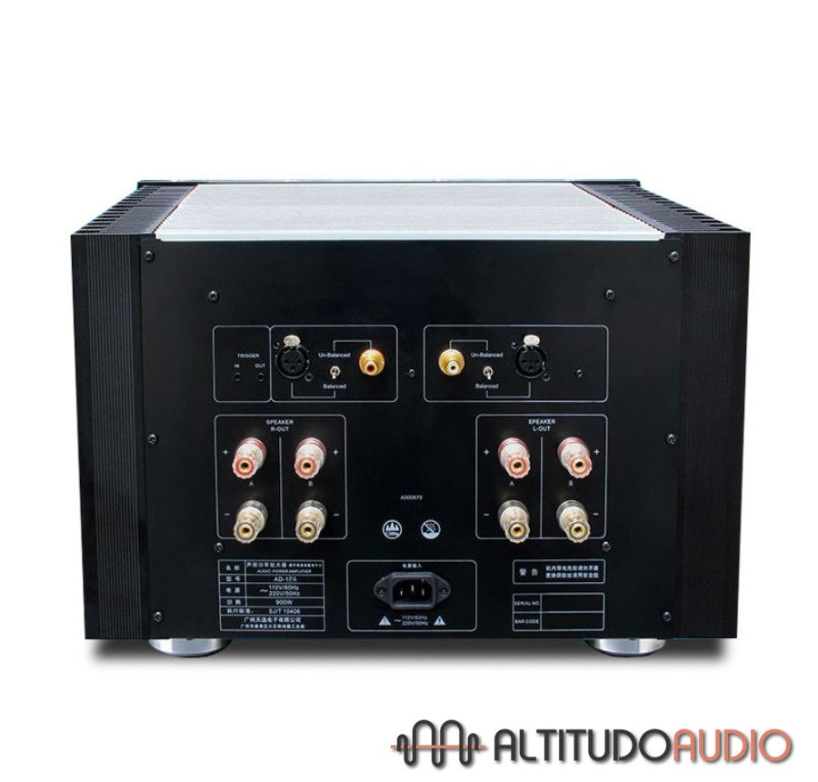 AD-1 PA - 2 CH AMP PURE CLASS "A" 100 WATTS & A/B 300W (8Ω)