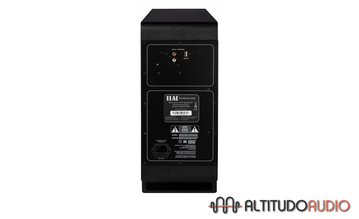 Muro Series SUB2020 10" Slim Subwoofer