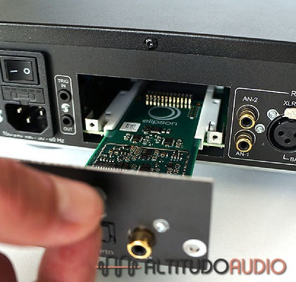 USB B, Toslink optical, Coaxial DAC Card