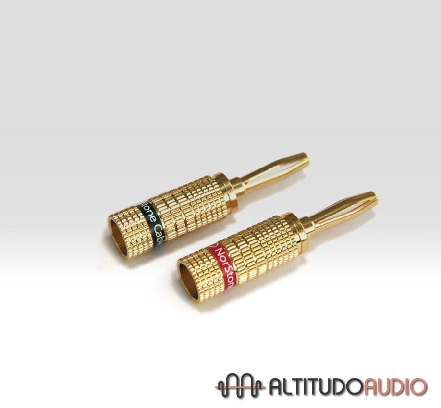 Banana Plugs Gold (x4)