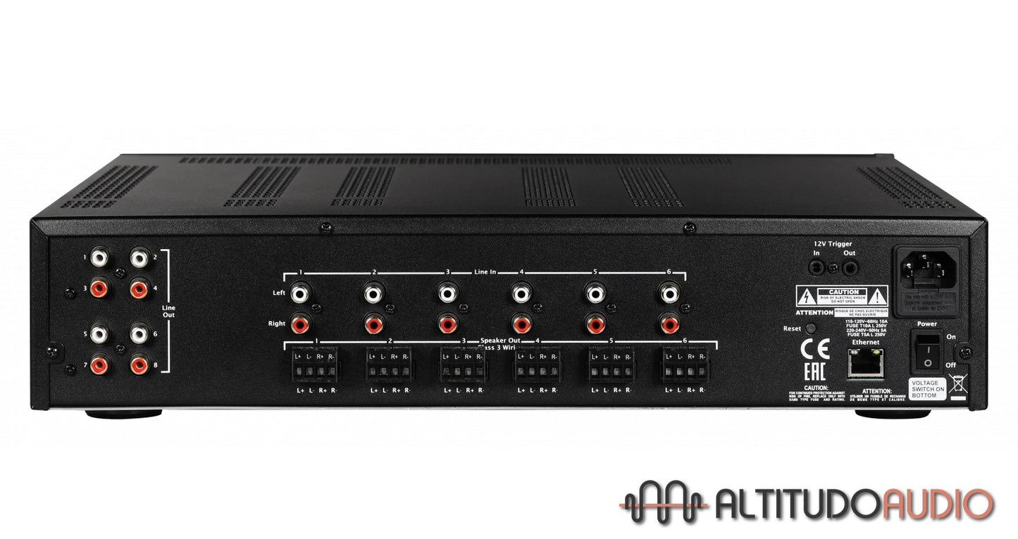 Elac Integrator Series 12 Channel Multi-Zone Amplifier - IS-AMP1275-BK