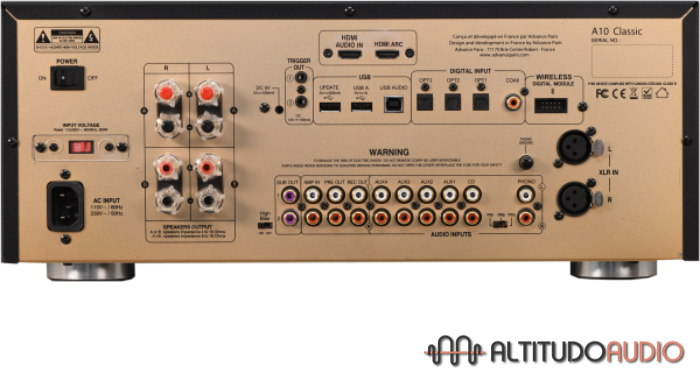 Advance Paris A10 Classic Integrated Amplifier