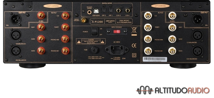 Advance Paris X-P1200 Preamplifier