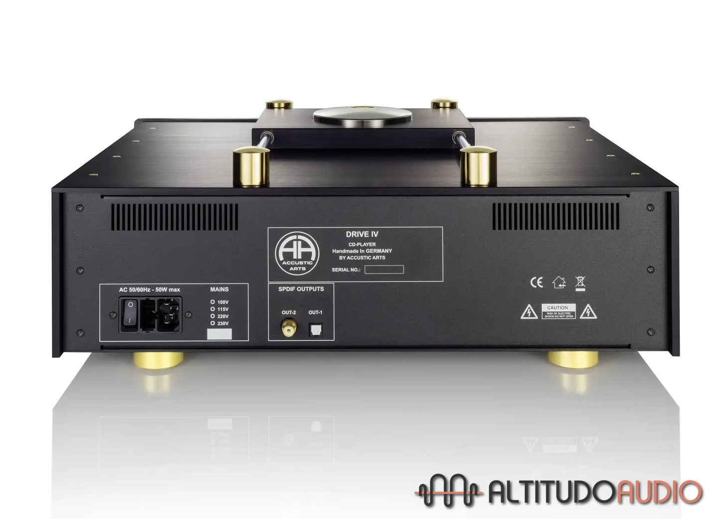 ACCUSTIC ARTS® DRIVE IV (Top Loader) CD Transport
