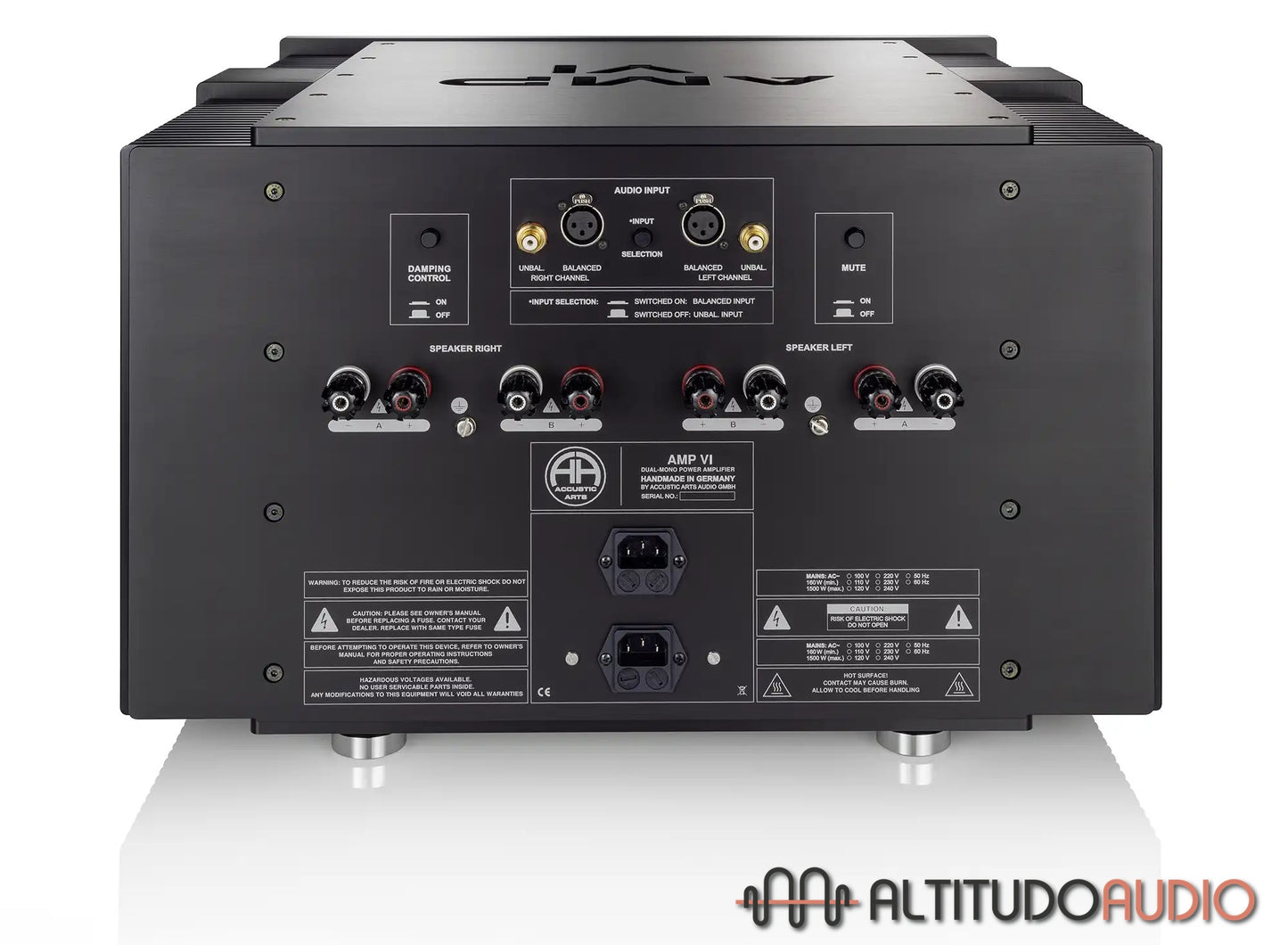 ACCUSTIC ARTS® AMP VI Stereo Power Amplifier