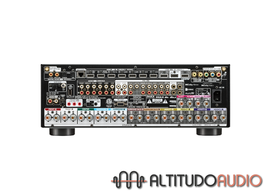 Denon AVR-X6800H 11.4 Ch. 8K AV Receiver