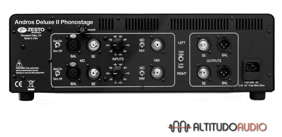 Andros Deluxe II Tube Phono Stage