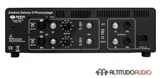 Andros Deluxe II Tube Phono Stage