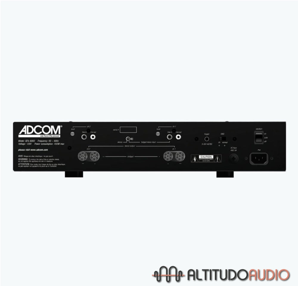 Adcom GFA-6002 Stereo Power Amplifier