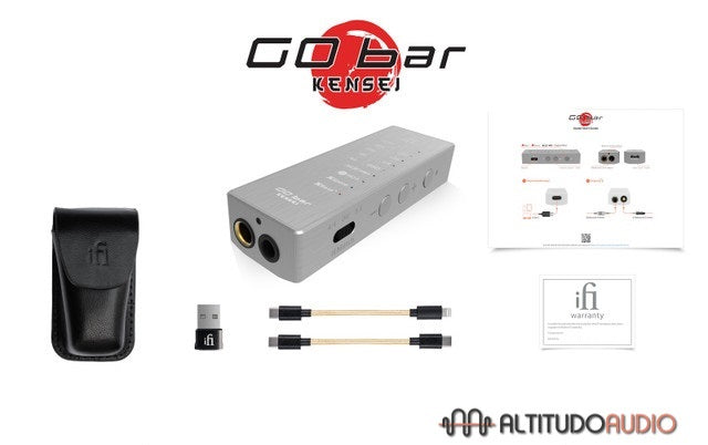 Go BAR Kensei - Portable USB DAC and Headphone Amplifier