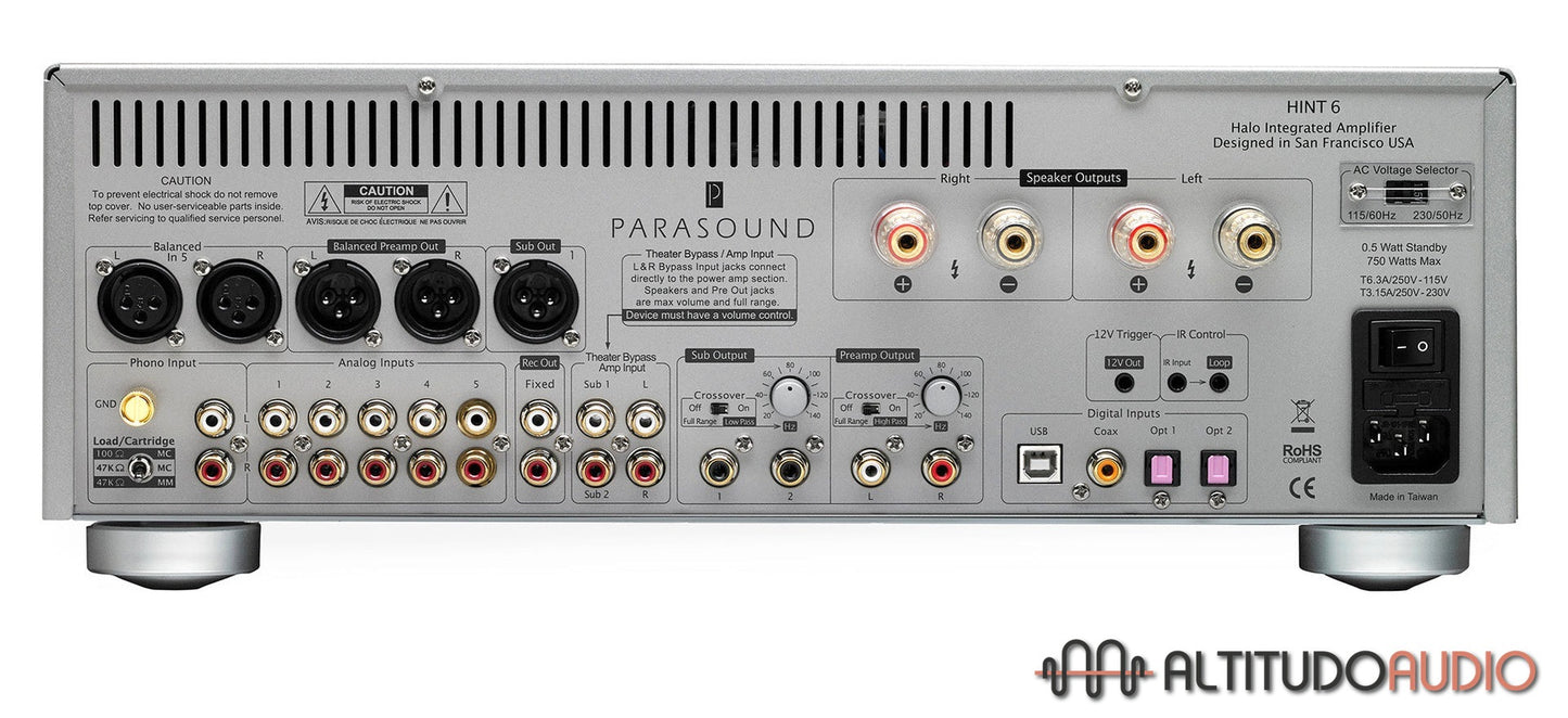 Parasound Halo HINT6 Integrated Amplifier
