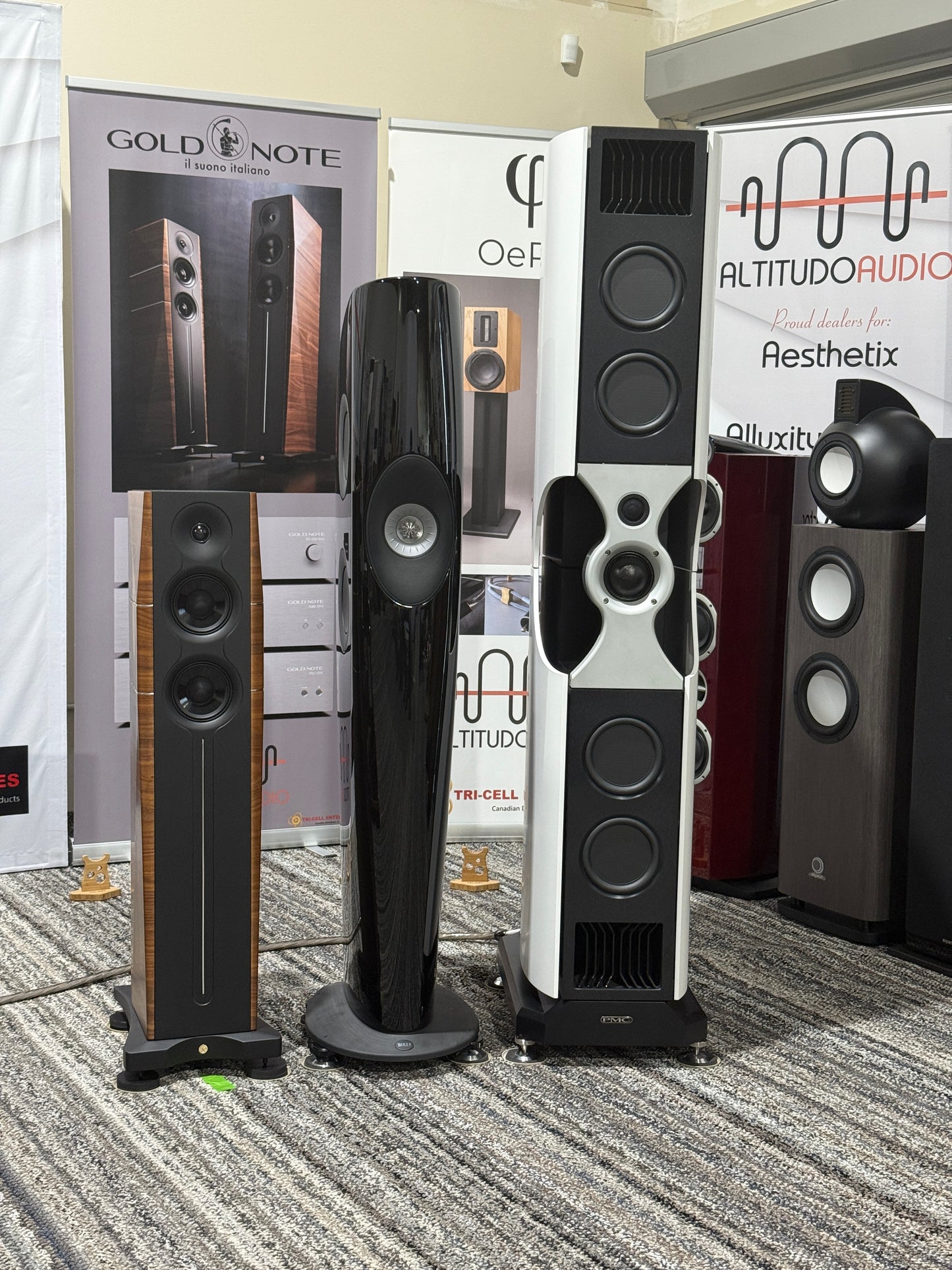 PMC FACT FENESTRIA TOWER SPEAKERS - PAIR (White Silk) (Pre-Owned)