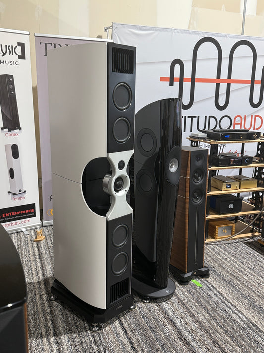 PMC FACT FENESTRIA TOWER SPEAKERS - PAIR (White Silk) (Pre-Owned)