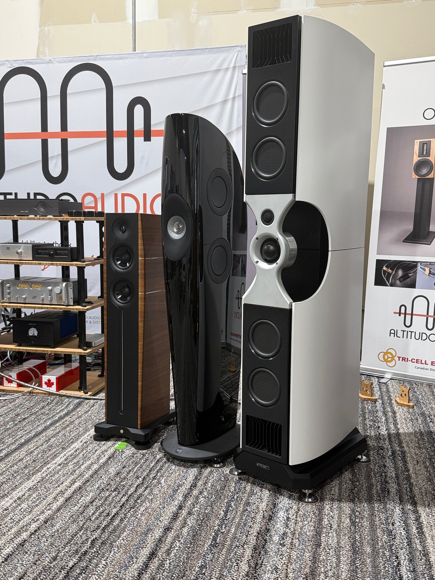 PMC FACT FENESTRIA TOWER SPEAKERS - PAIR (White Silk) (Pre-Owned)