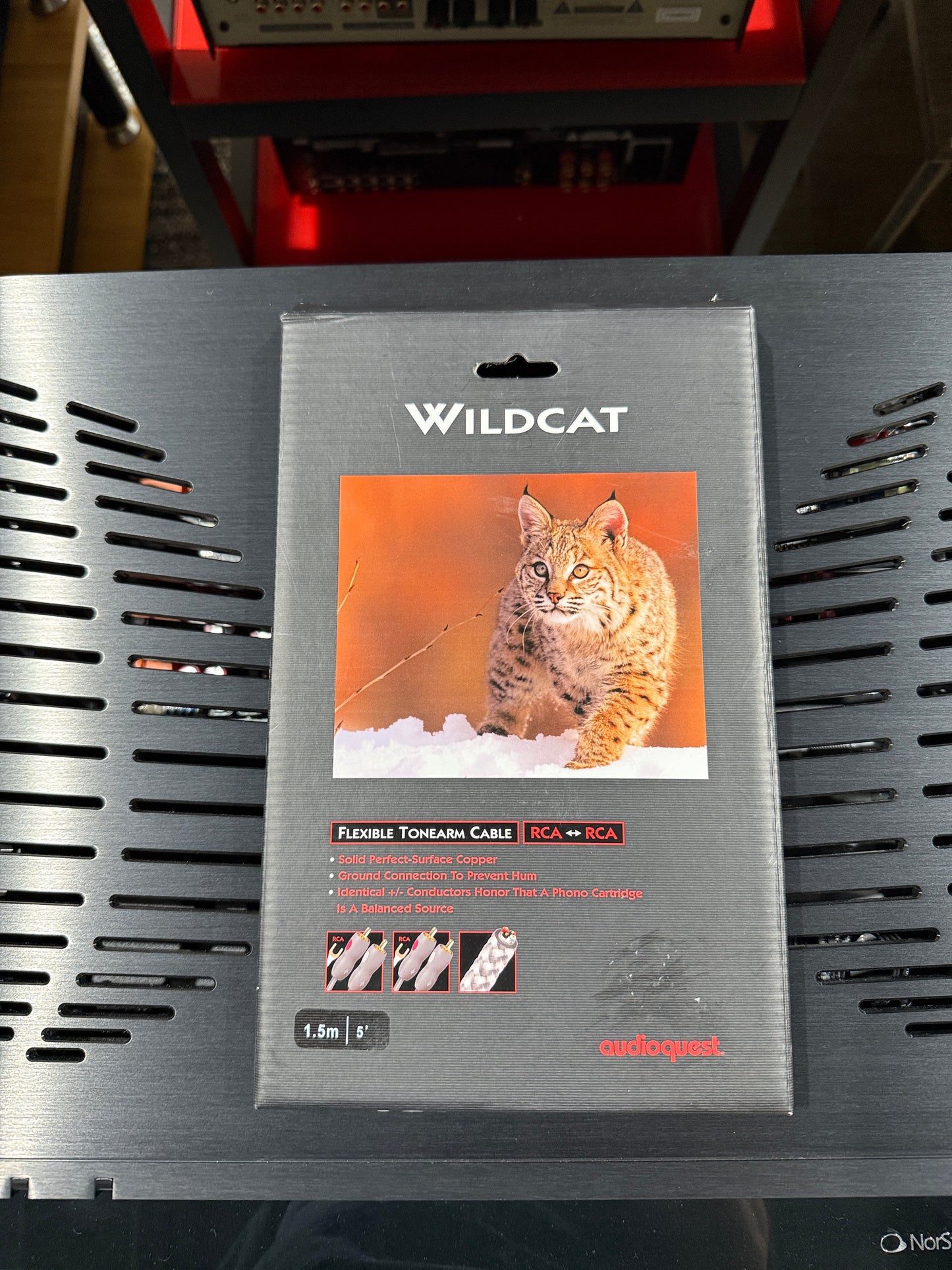 Audioquest Wildcat Phono RCA Cable (1.5M) (Pre-Owned)