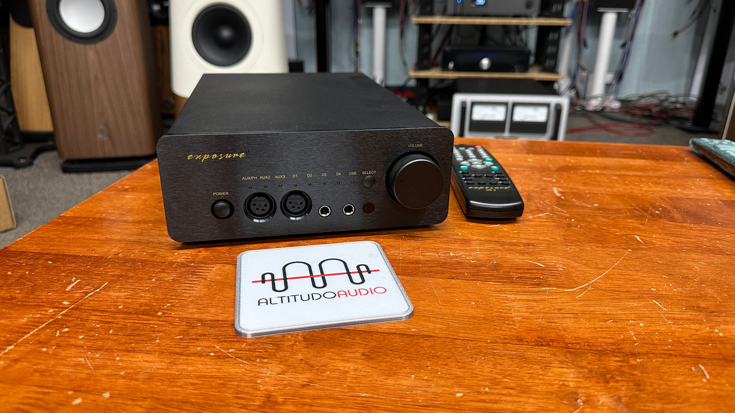 Exposure XMHP DAC Preamp Headphone Amplifier (Pre-owned)