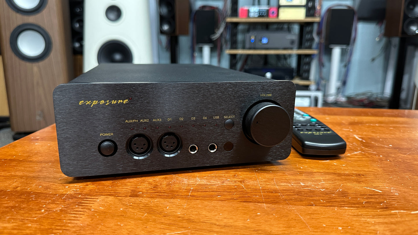 Exposure XMHP DAC Preamp Headphone Amplifier (Pre-owned)