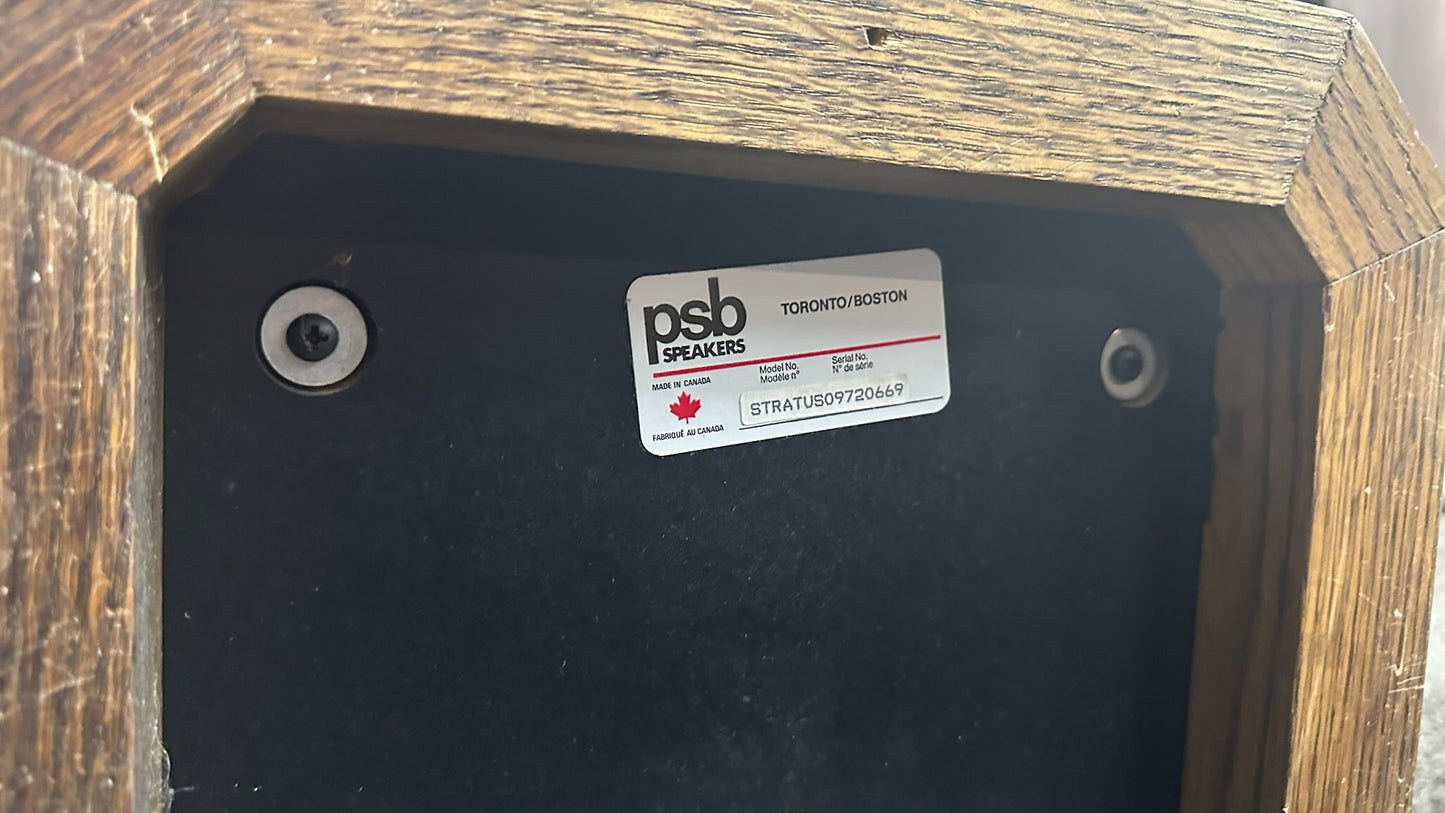 PSB Stratus Loud Speakers (Pre-Owned)