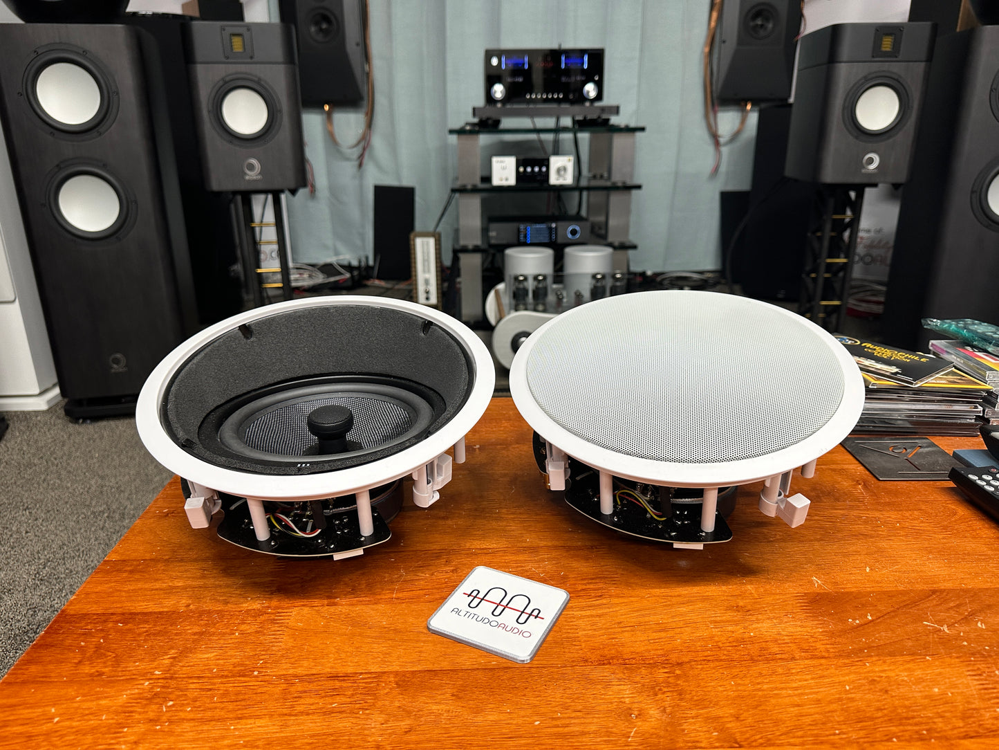 Theater Solutions TSS8A 8-Inch Angled Ceiling Speakers (Pre-owned)