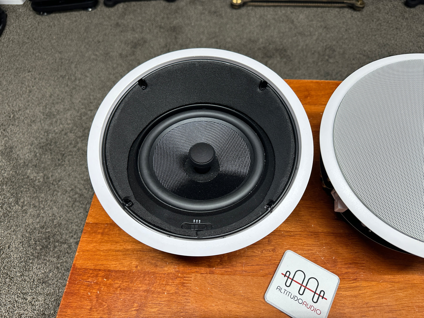 Theater Solutions TSS8A 8-Inch Angled Ceiling Speakers (Pre-owned)