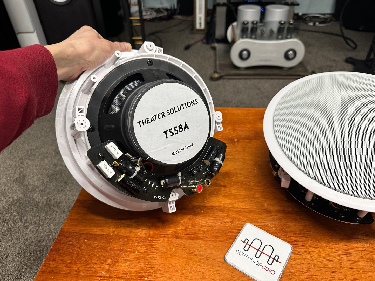 Theater Solutions TSS8A 8-Inch Angled Ceiling Speakers (Pre-owned)