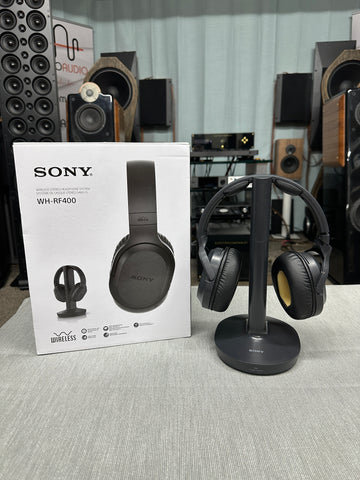 Sony WH-RF400 Wireless TV headphones with transmitter (Pre-Owend)