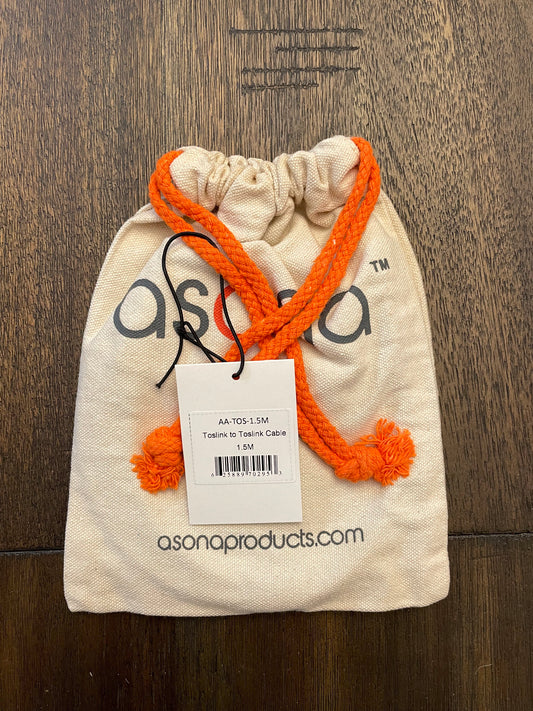 Asona Fibre Optical (Toslink) Digital Cable (1.5M)