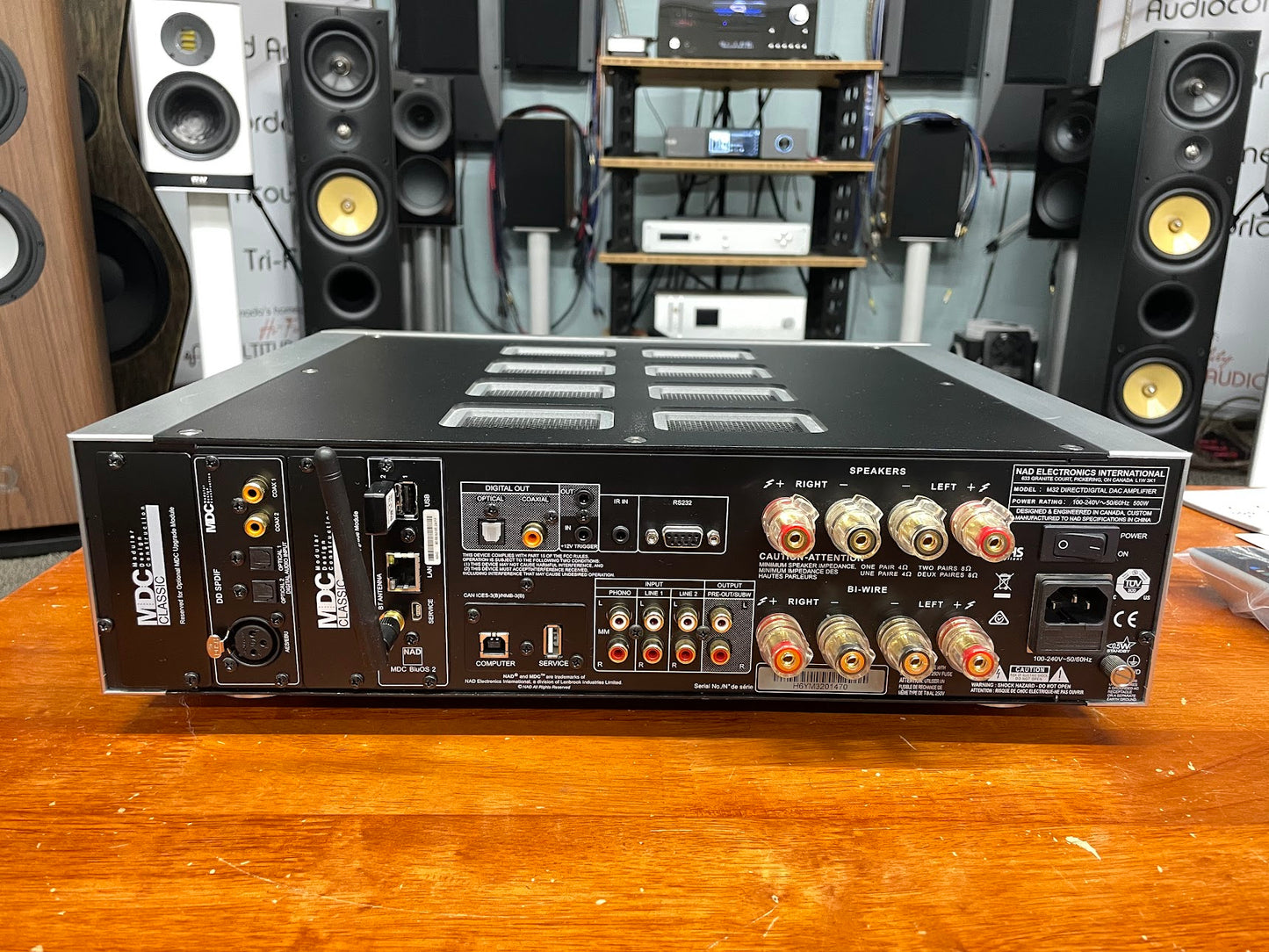 NAD M32 Direct Digital Amplifier with BluOS (mint condition)