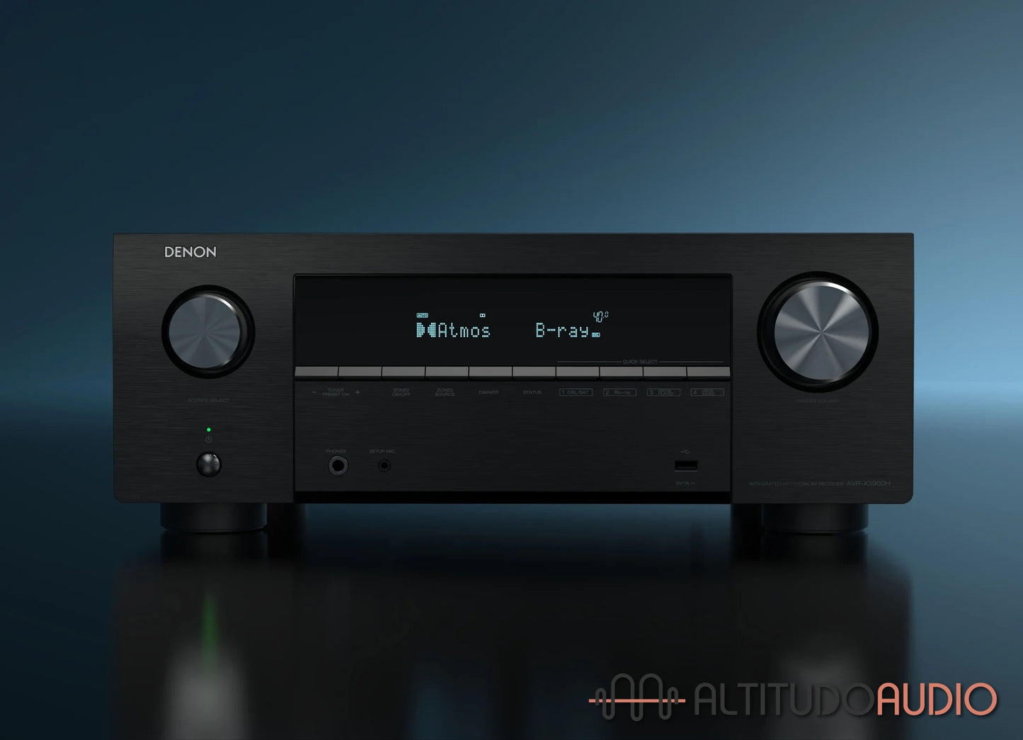 Denon AVR-X3900H 9.4 Ch. 105W 4K/8K AV Receiver