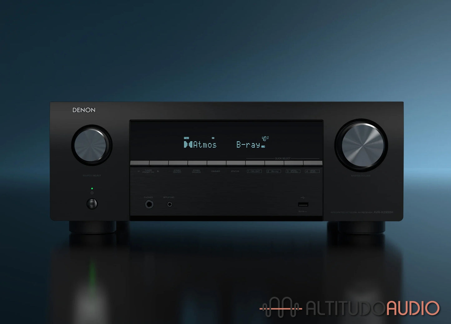 Denon AVR-X2900H 7.2 Ch. 95 W 4K/8K AV Receiver