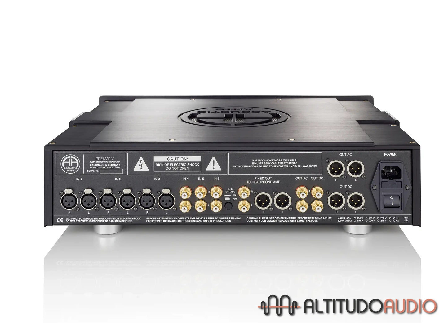 ACCUSTIC ARTS® PREAMP V Solid State Preamplifier