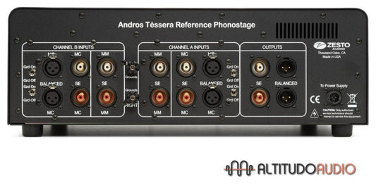 Andros Tessera Reference Tube Phono Stage