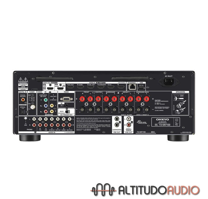 Onkyo TX-NR7100 9.2 Channel THX Certified AV Receiver