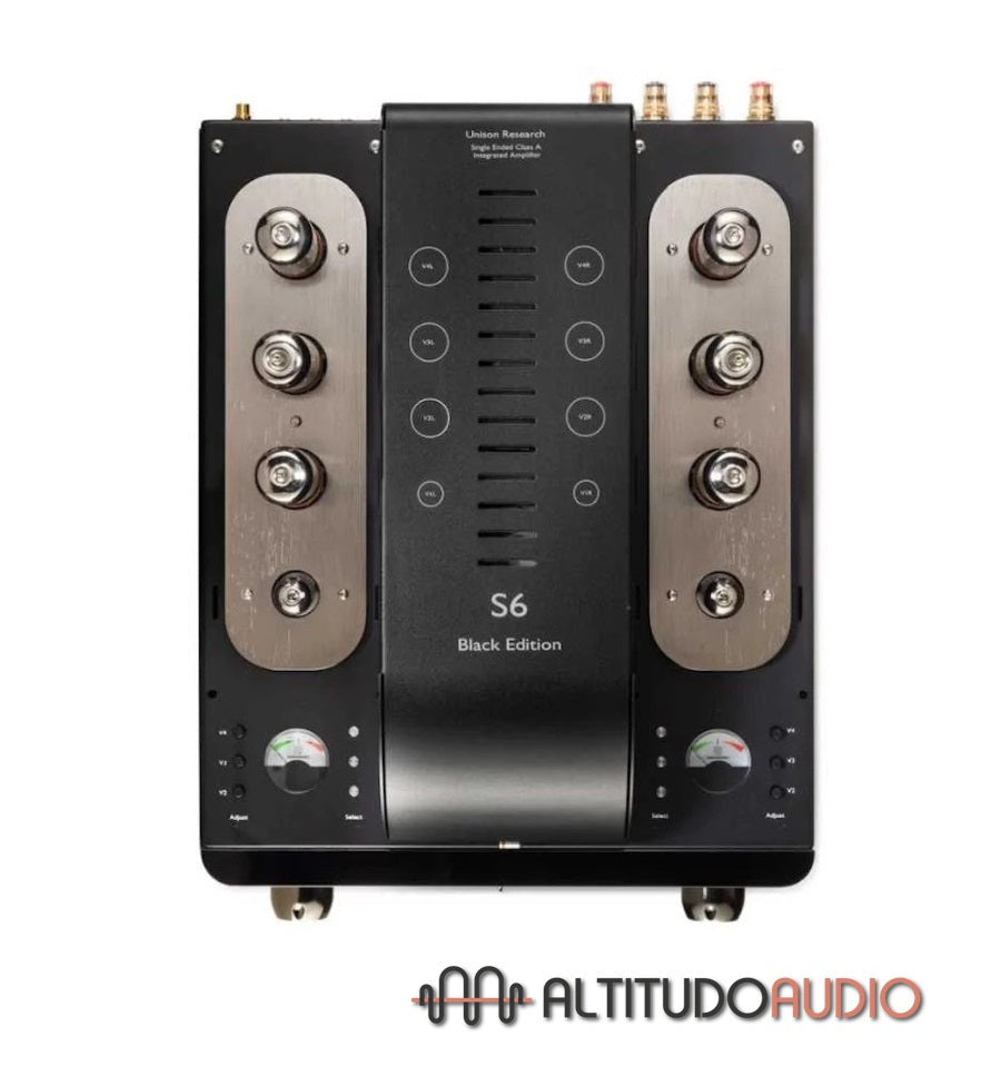 S6 Class A Integrated Stereo Tube Amplifier (Black Edition)