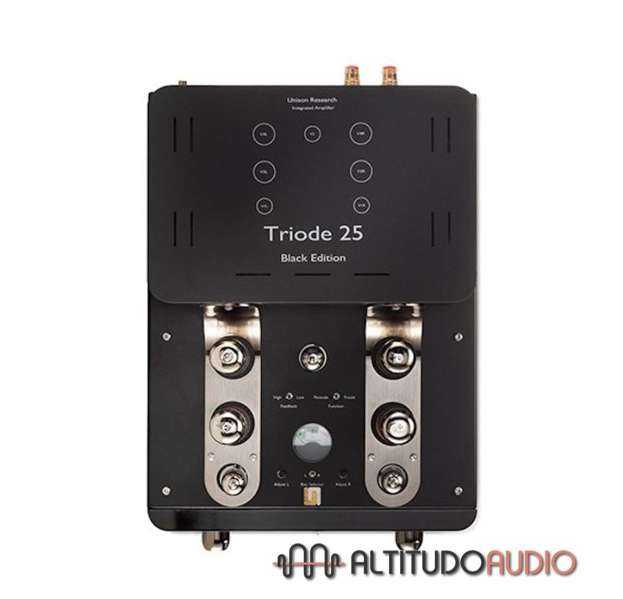 Unison Research TRIODE 25 Stereo Integrated Amplifier (Black Edition)