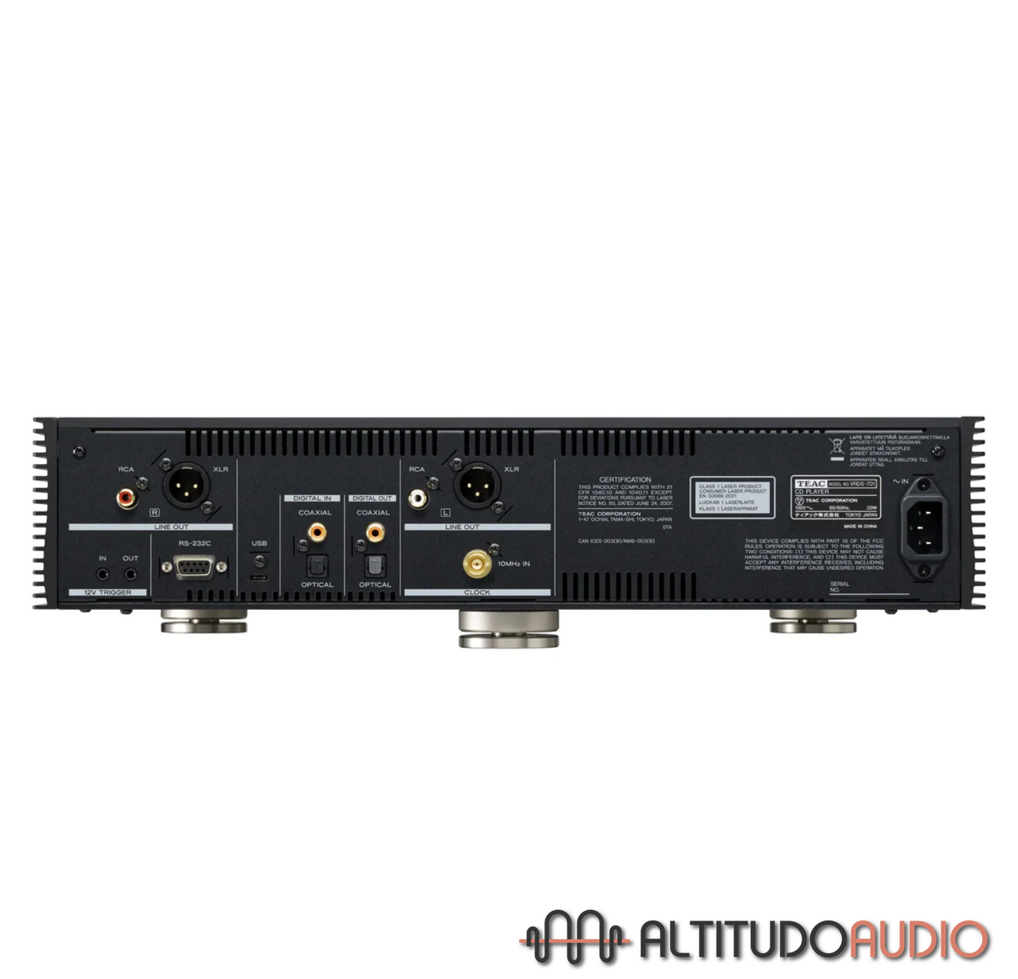 TEAC VRDS701 CD Player