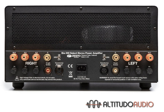 BIA 200 Select Class A Tube Stereo Power Amplifier