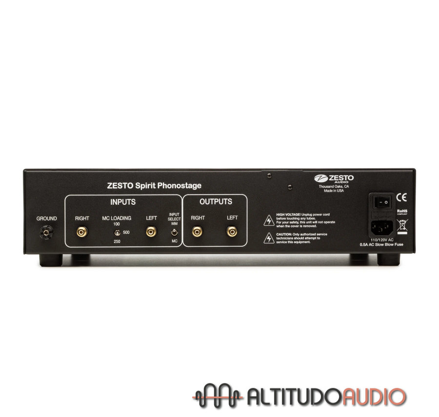 Andros Spirit MM or MM/MC Tube Phono Stage