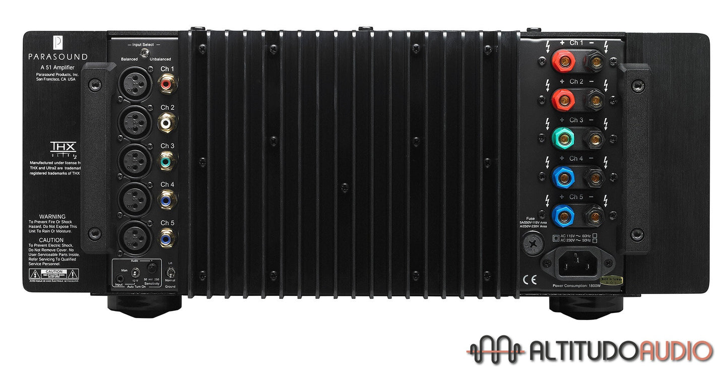 Parasound Halo A51 5-Channel Power Amplifier