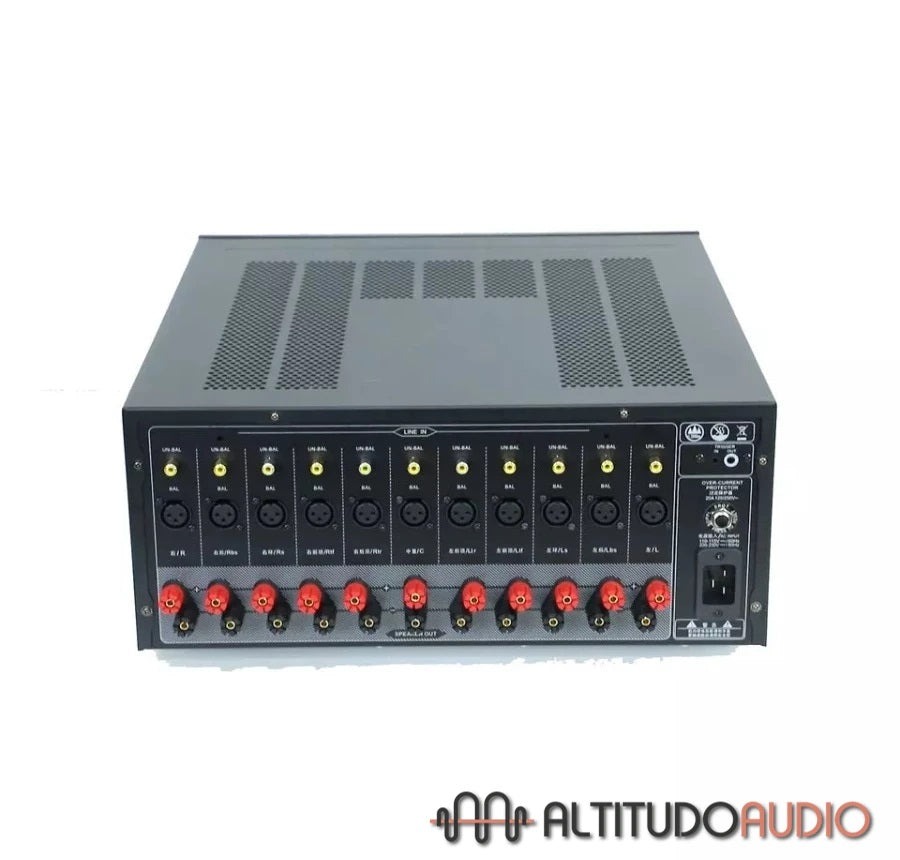 TW AD-8300 - 11 CHANNEL AMP - 3X300W & 8X155W @ 8 OHMS