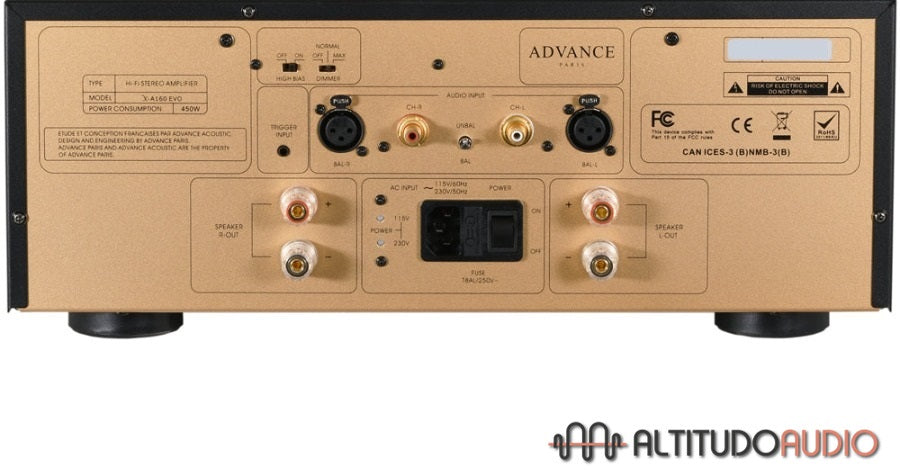 Advance Paris X-A160 EVO Amplifier