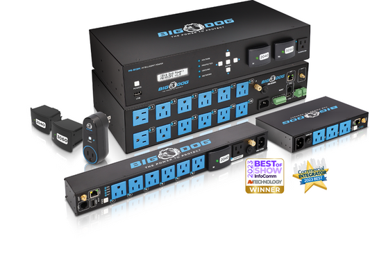 Big Dog Power PR-R13PI 13 Outlet Smart Rack Mount Power Distribution Unit