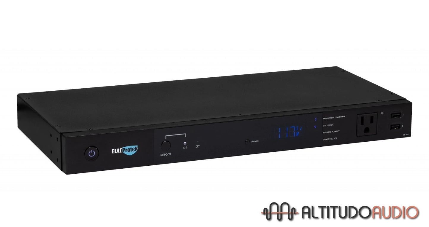 Protek PR-71S 8 Outlet Component Surge Protector with USB