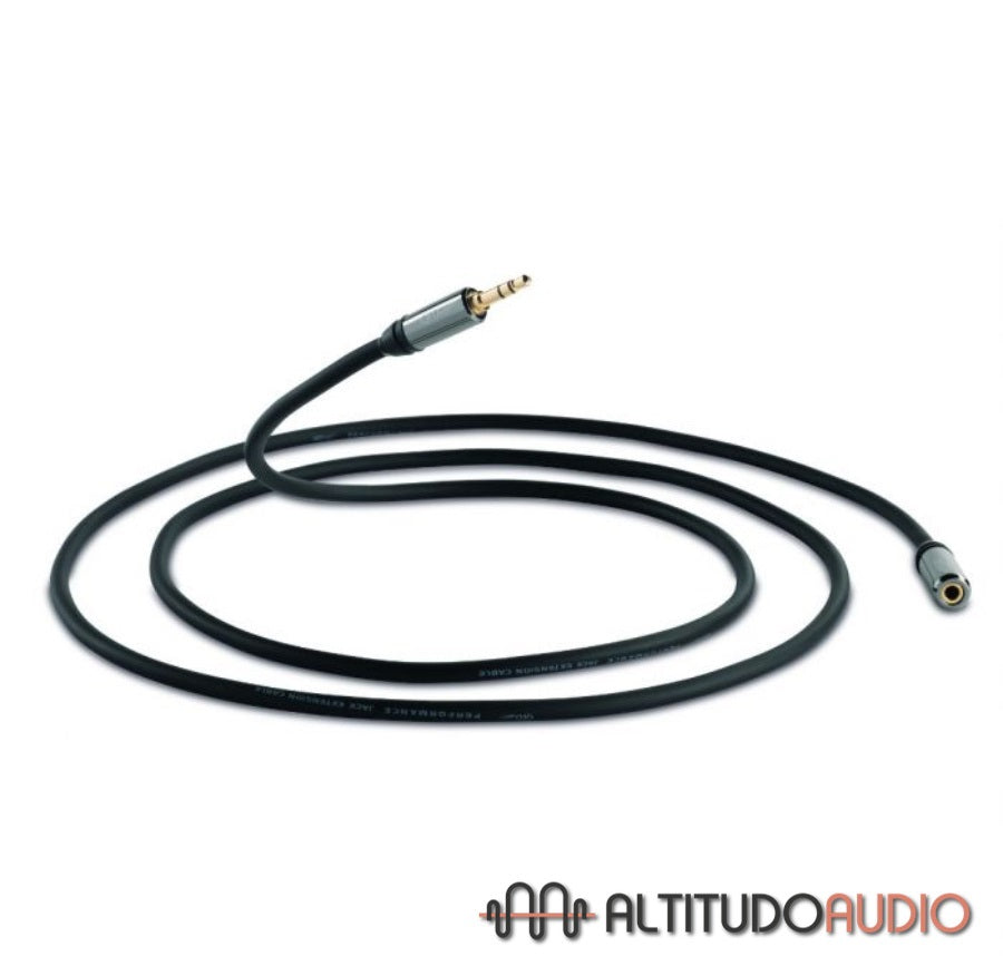 QED Performance 3.5mm Graphite Headphone Extension Cable