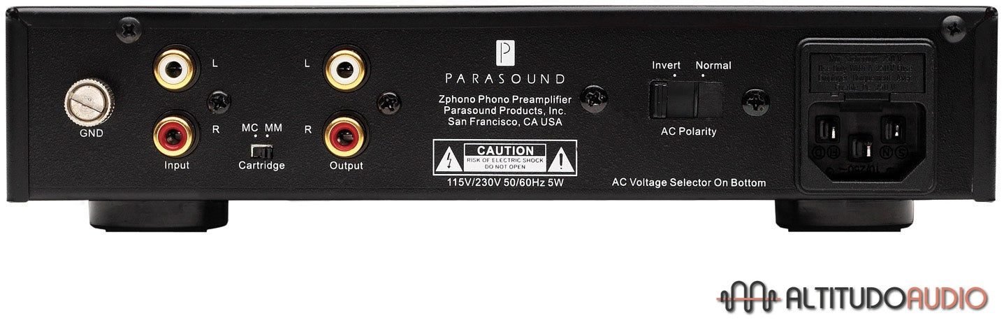 Parasound ZC ZPhono Preamplifier