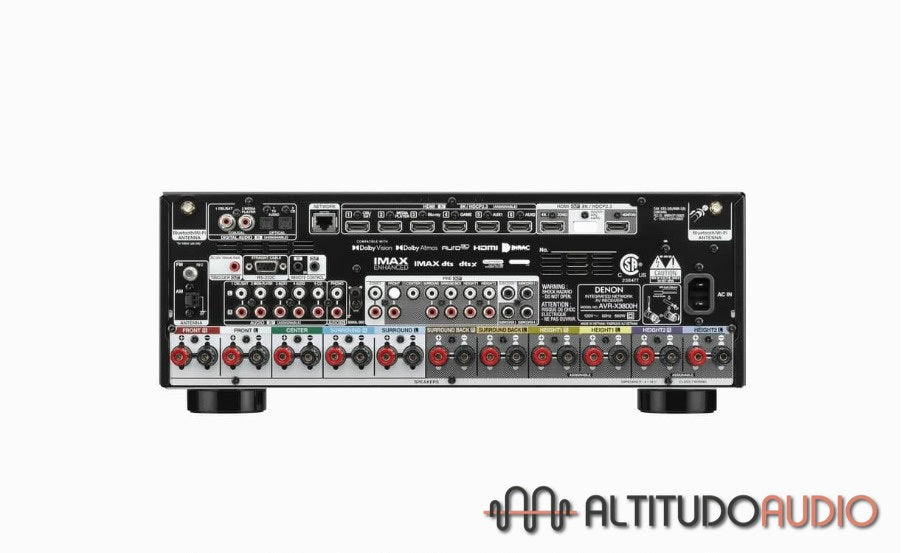 AVR-X3800H X-Series 9.4 Ch 8K 3D Audio Home Theatre Receiver