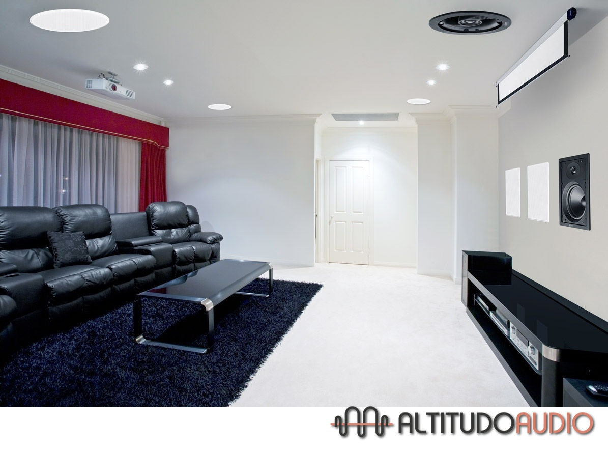 Architect IC8 in-ceiling speaker with ultra slim magnetic grid (each)