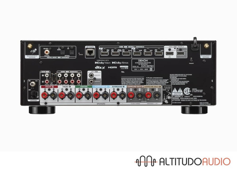 AVRS970H 7.2 Ch 8K Home Theatre Receiver